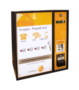 Prepaid Phone Card Vending Machine Picture